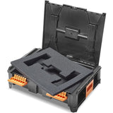 Insert en mousse - TOOD - 2 pieces - Pour coffret professionnel - Emboîtable - 40x30x4 cm