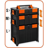Coffret professionnel - TOOD - Emboîtable - ABS - 46x34x21 cm