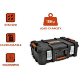 Mallette a outils - TOOD - Étanche - 6 godets - 53x37x18 cm