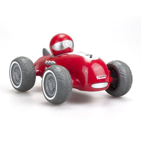 Voiture télécommandée TOOKO - Look Vintage - Des 3 ans - Coloris aléatoire : rouge ou jaune - 13 cm