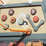 Trieur de déchets Montessori - TOP BRIGHT - Labyrinthe Magnétique - 3 ans - Métal - Papier - Plastique