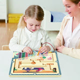 Labyrinthe de l'oeuf de Dinosaure - TOP BRIGHT - Stylo Magnétique - Tri - Couleurs - Nombres