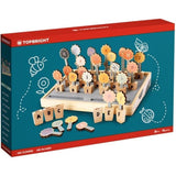 Abc Flowers - TOP BRIGHT - 26 Pots de Fleurs - Lettres Majuscules - Lettres Minuscules - Alphabet