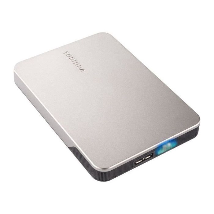 Disque dur externe - TOSHIBA - Canvio Flex - 1 To - Argent - Performance élégante
