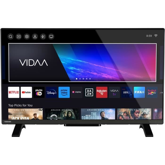 TOSHIBA 32WV2E63DG - TV LED 32'' (80 cm) - HD Ready 1366x768 - DTS Virtual:X - Smart TV - 2xHDMI