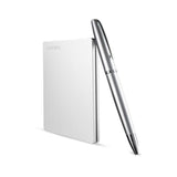 Disque dur externe - TOSHIBA - Canvio Slim - 2 To - Argent