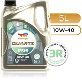 Huile moteur - TOTALENERGIES - Quartz EV3R 10W-40 - 5L
