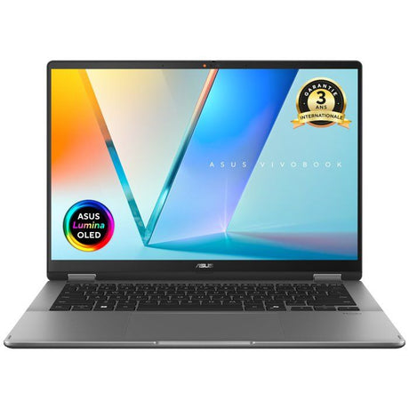 PC Portable ASUS VivoBook 14 Flip OLED TP3407 : Win 11 - 14.0 WUXGA Tactile - Intel Core  Ultra 7 258V - RAM 32Go - 1To SSD