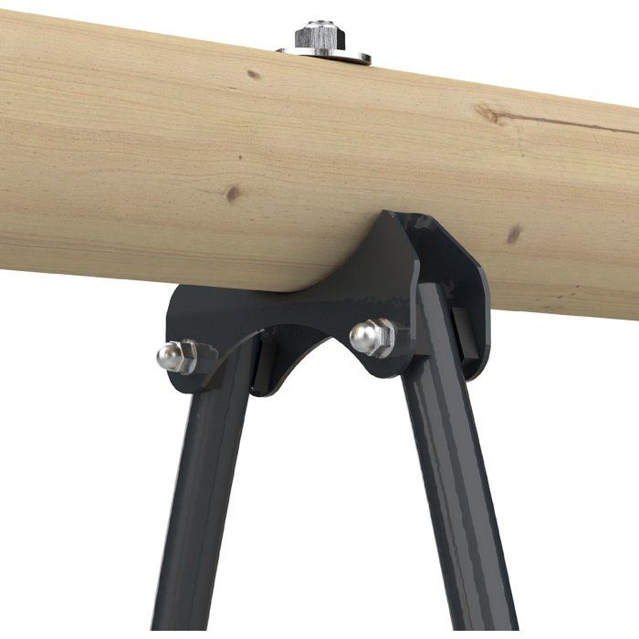 Portique balançoire - 3 agres avec toboggan - SHERWOOD AJONC - TP TOYS