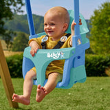 Fauteuil de balançoire bébé évolutif - TP TOYS - Quadpod 4-en-1 Bluey - Des 6 mois - Bleu