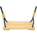 Balançoire - TP TOYS - Bois corde noire - H 190-250 cm
