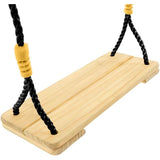 Balançoire - TP TOYS - Bois corde noire - H 190-250 cm