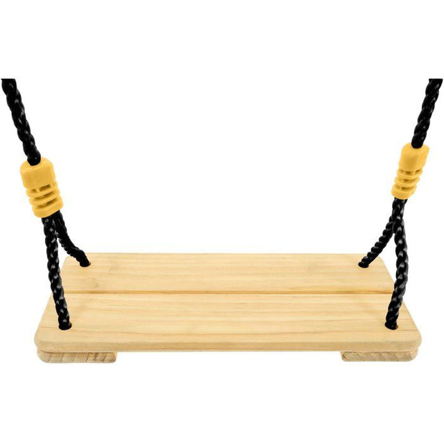 Balançoire - TP TOYS - Bois corde noire - H 300-350 cm