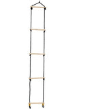 Échelle en bois - TP TOYS - Corde Noire - H 190-250 cm