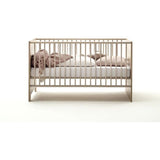 Chambre bébé Trio : Lit 70 x 140 cm + Commode a langer + Armoire AHOI - Chene - TREND TEAM