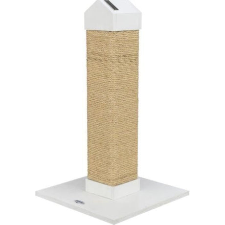 Poteau griffoir - TRIXIE - Be Nordic Iben - 60 cm - Blanc
