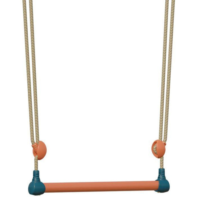 Trapeze pour portique - ALEO BY TRIGANO - 529 - Suspente corde - Corail / Bleu