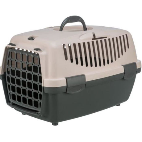 Boîte de transport - Trixie - Capri 1 - Gris foncé/Blush - Intérieur - Pour chien