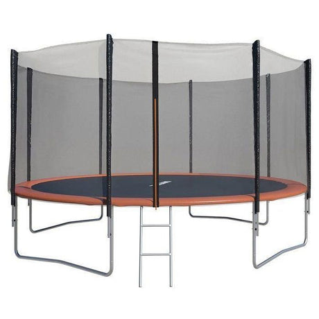 TRIGANO Trampoline avec filet de sécurité et échelle 366 cm
