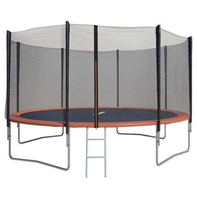 TRIGANO Trampoline avec filet de sécurité et échelle 366 cm