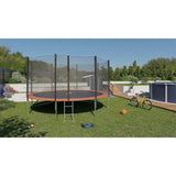 TRIGANO Trampoline avec filet de sécurité et échelle 366 cm