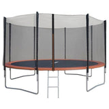TRIGANO Trampoline avec filet de sécurité et échelle 366 cm