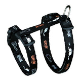 Harnais pour chatons - Nylon - 21-34 cm - Réglable - Diverses couleurs - Clips de fermeture