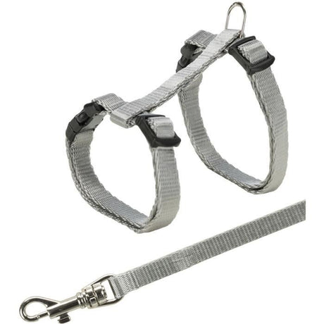 Junior harnais chaton avec laisse - TRIXIE - 19–31 cm / 8 mm - 1,20 m
