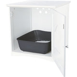 Cabine de toilette - TRIXIE - 49 x 51 x 51 cm - Blanc