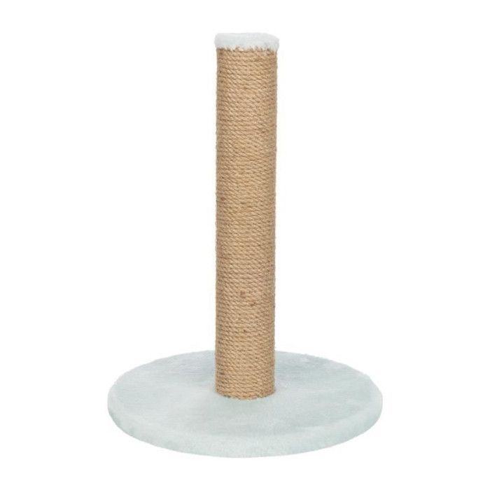 Griffoir pour chaton Trixie Junior 30x30x42 cm en jute et peluche vert menthe