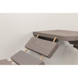 Échelle d'escalade murale pour chats TRIXIE - 150x30 cm - Taupe en bois massif et sisal