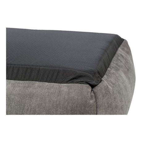 Panier pour chien - TRIXIE - VITAL LENNOX - Tissu chenille - 80 x 60 cm - Gris