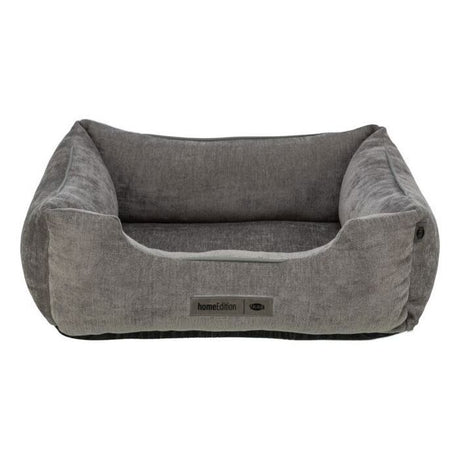 Panier pour chien - TRIXIE - VITAL LENNOX - Tissu chenille - 100 x 70 cm - Gris