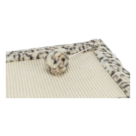 Tapis griffoir - TRIXIE - LEO - 55 x 35 cm - Creme imprimé léopard