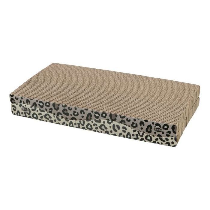 Lot de 2 Griffoirs - TRIXIE - LEO - 44 x 25 x 6 cm - Imprimé léopard