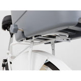 TRIXIE Panier pour porte-bagages en plastique et métal - 36 x 47 x 46 cm - Gris - Pour chien