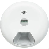 Distributeur automatique de nourriture TRIXIE TX5+1 - 6 × 0,18L - ø 32 × 8 cm - Blanc