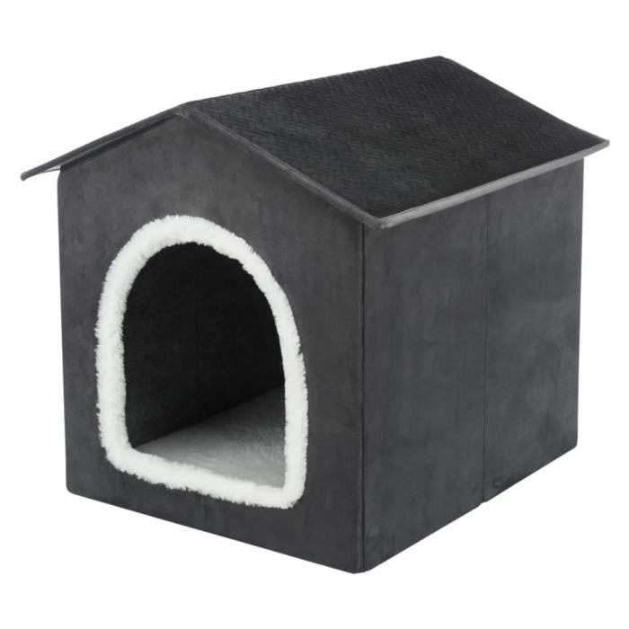 TRIXIE Maison animaux de compagnie Livia 50x50x54 cm Gris et blanc 442667