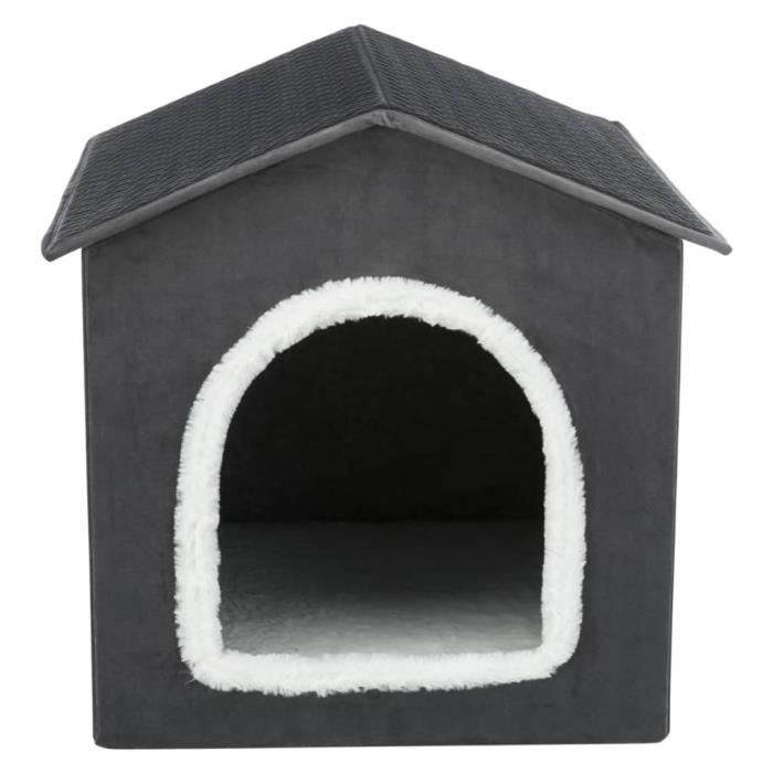 TRIXIE Maison animaux de compagnie Livia 50x50x54 cm Gris et blanc 442667
