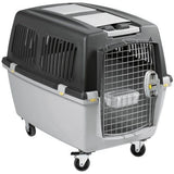 KERBL - Box de transport pour chien - GULLIVER MEGA - 81 x 61 x 60 cm - Gris