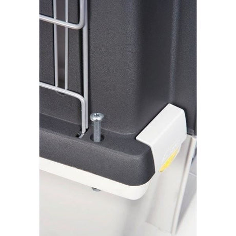 KERBL - Box de transport pour chien - GULLIVER MEGA - 81 x 61 x 60 cm - Gris