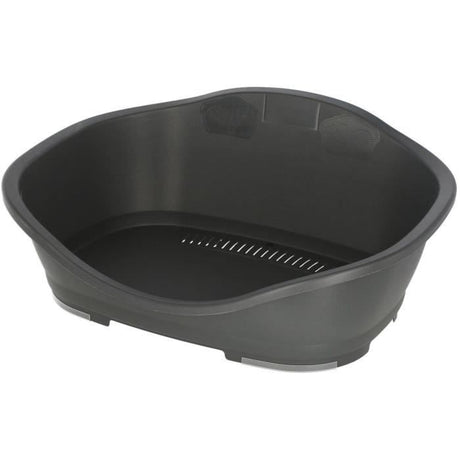 Corbeille en plastique - KERBL - Sleepers - 80,5 x 55 x 32 cm - Gris