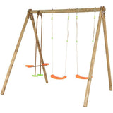 Portique en bois - 3 agres - DARIFOU - ALEO BY TRIGANO