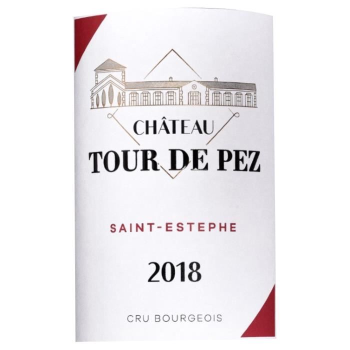 Château Tour de Pez 2018 Saint-Estephe Cru Bourgeois - Vin rouge de Bordeaux