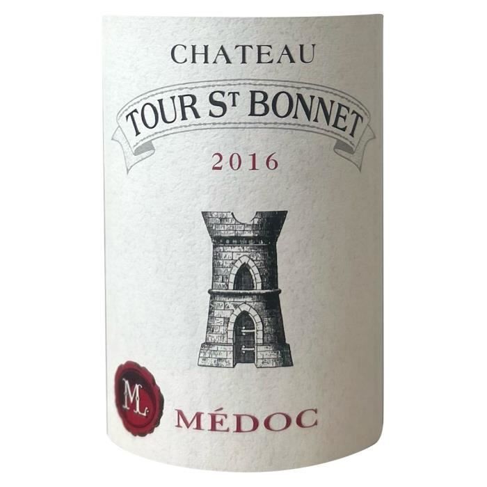 Château La Tour Saint Bonnet 2016 Médoc - Vin rouge de Bordeaux
