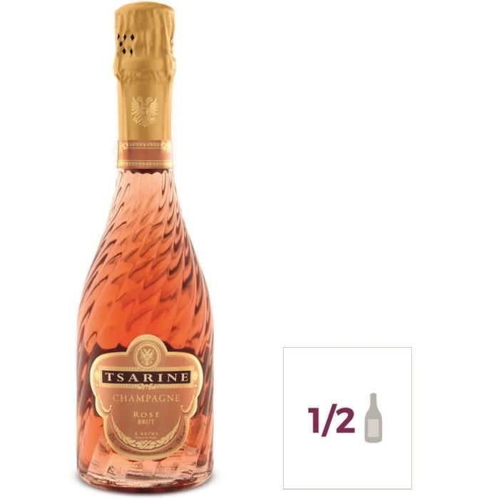 Champagne Tsarine Rosé Brut - 37,5 cl