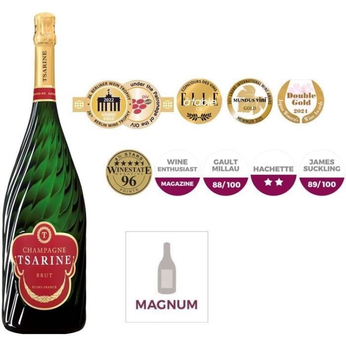 Champagne Tsarine Cuvée Premium Brut - Magnum 1,5 L