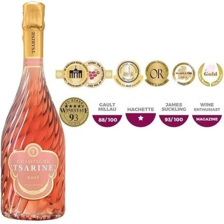 Champagne Tsarine Rosé - 75 cl