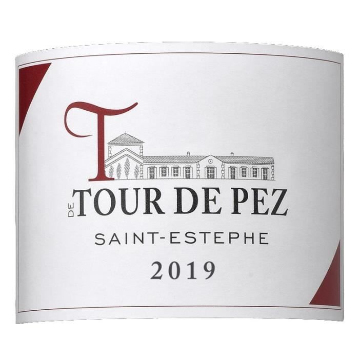 T Tour de Pez 2019 Saint-Estephe - Vin rouge de Bordeaux