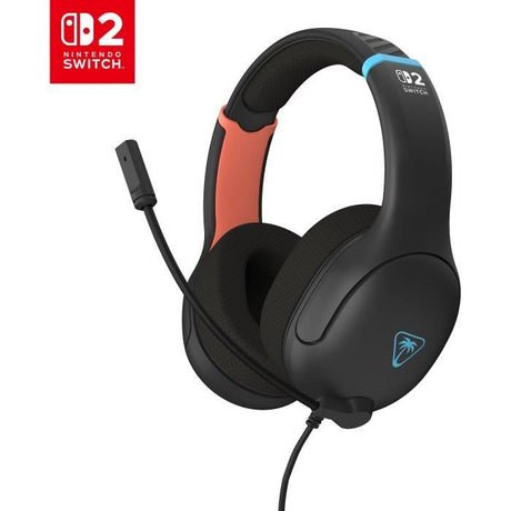 Casque de gaming filaire - TURTLE BEACH - Airlite™ Fit - Nintendo Switch™ 2 - Charcoal Black
